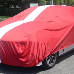 Elatistic fabric customized dust proof Car body cover